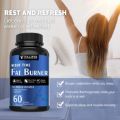 Night Time Fat Burner, 60 Capsules Weight Loss Diet Pills for Men and Women, Appetite Suppressant, Detox & Cleanse Promote Metabolism, Inhibits Carb Absorption and Sleep Aid
