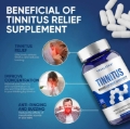 VIVALIFER Tinnitus Relief for Ringing Ears Supplements - 120 Capsules 2 Month Supply