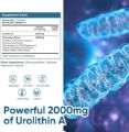 Picture of Urolithin A Supplement 2000 mg - 120 Capsules Powerful Antioxidant Protection, Promoting Healthy Aging & Mitochondrial Health and Cell Repair Support for Men & Women
