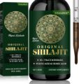 Picture of Shilajit Resin Liquid Drops - Pure Himalayan Shilajit with 85+ Trace Minerals for Brain Booster, Energy & Immune Support- 2oz Bottle (60 Day Supply)