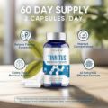 Picture of Tinnitus Relief for Ringing Ears Supplement - 120 Capsules (60-Day Supply) - Supports Hearing Loss & Ear Pain Relief - Reduces Ringing in The Ears & Tinnitus Symptoms