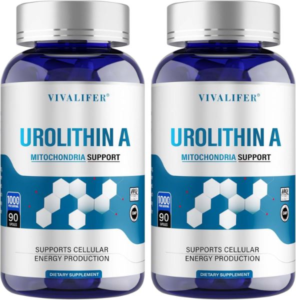 Picture of 1000 MG Urolithin A Supplement, 180 Softgels Powerful Antioxidants for Healthy Aging and Enhanced Mitochondrial Support, Cell Repair