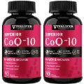 Picture of 2 Pack CoQ10 High Absorption, Antioxidant for Heart Health, 300 mg Natural Dietary Supplement, Total 180 count