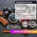 Picture of VIVALIFER Resveratrol 500mg, 2 Pack Promotes Anti-Aging and Promotes Immune, Cardiovascular Support and Joint Support, Total 240 Capsules